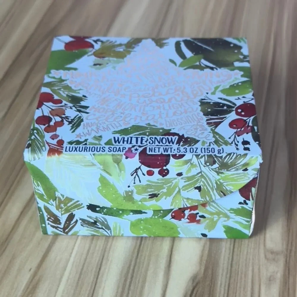 White Snow‎ Luxurious Soap 5.3 oz (150g) Made USA Rich & creamy delightful scent